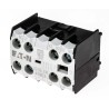 Eaton Auxiliary Contact, 4 Contact, 2 NC/2 NO, DILEM Series, Front Fixing, 4 A, 220 V DC, 500 V AC, 010112 22DILEM