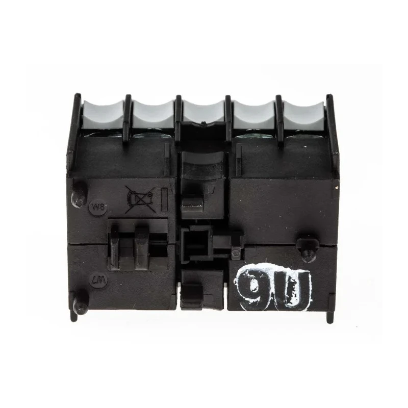 Eaton Auxiliary Contact, 4 Contact, 2 NC/2 NO, DILEM Series, Front Fixing, 4 A, 220 V DC, 500 V AC, 010112 22DILEM