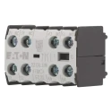 Eaton Auxiliary Contact, 4 Contact, 2 NC/2 NO, DILEM Series, Front Fixing, 4 A, 220 V DC, 500 V AC, 010112 22DILEM