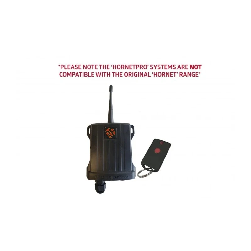 RF Solutions Remote Control System 868 MHz, FM Modulation, 2 Channels, 230V AC, Up to 150m Range HORNETPRO-8S2M