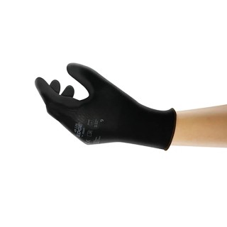 Ansell Edge Black Polyester Work Gloves, Size 10, Polyurethane Coating 48126100