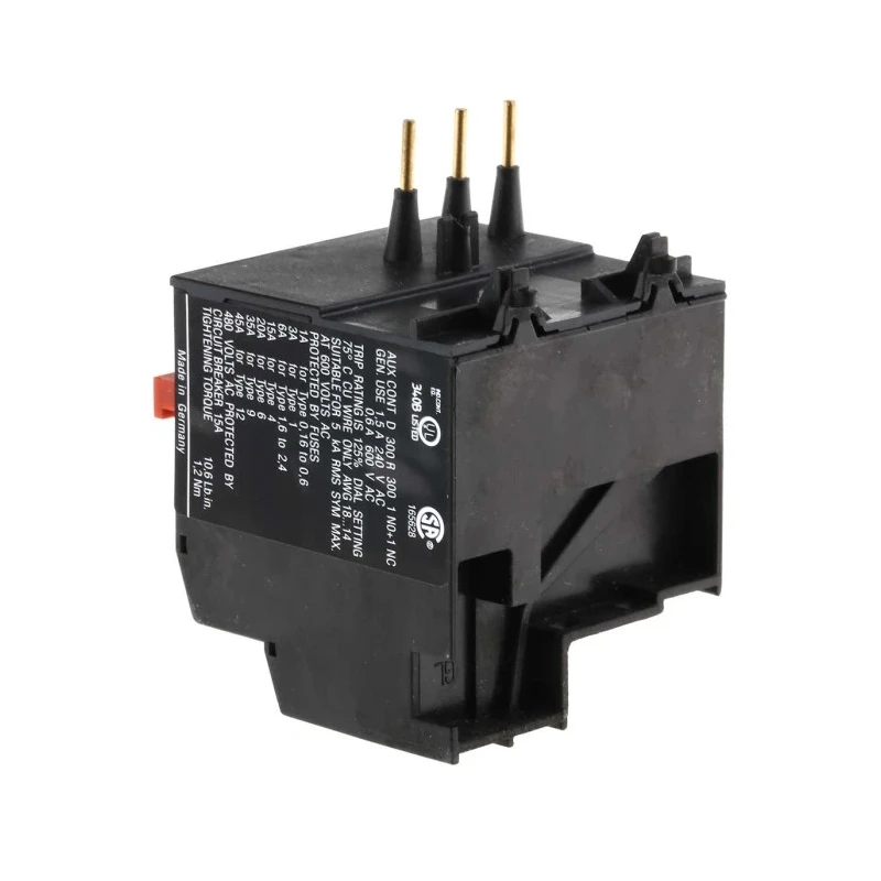 Eaton ZE Overload Relay 1 NO/1 NC, 4A-6A F.L.C, 6A Contact Rating, 6 W Power, 600V AC Control Voltage 014565 ZE-6
