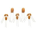 RS PRO 330 nF Electrolytic Tantalum Capacitor 35V dc Through Hole 181-4587