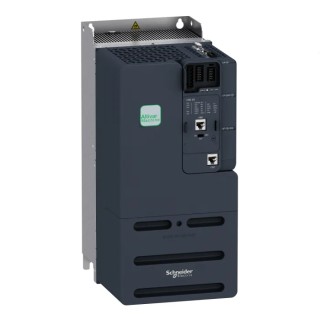 Schneider Electric Inverter Drive, 18 kW Power Rating, 3 Phase, 480V, 54.7A, Variable Speed Cabinet Mount ATV340D18N4
