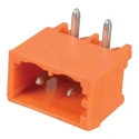 WAGO MCS Series Pluggable Terminal Block, 2-Contact, 5.08 mm Pitch, 1 Row, 12A, 630V, Right Angle, Solder 231-532