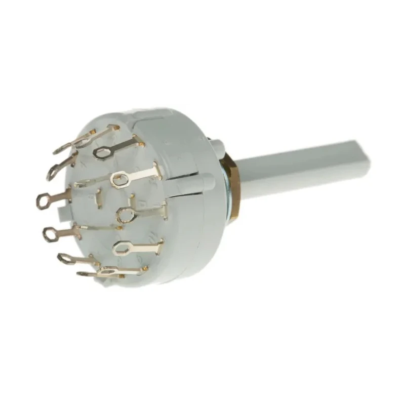 Lorlin 6 Position DPST Rotary Switch 150mA Solder Tab CK1035