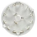 Lorlin 4 Position 3PST Rotary Switch, 150mA Current, Panel Mount, Solder Tab Terminals CK1036