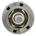 Lorlin 4 Position 3PST Rotary Switch, 150mA Current, Panel Mount, Solder Tab Terminals CK1036