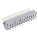 WAGO 256 Series PCB Terminal Block, 12-Contact, 5.08 mm Pitch, 16A, 250V, Grey 256 412