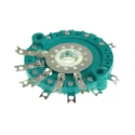NSF Rotary Switch Wafer 32mm Diameter 4 Positions 3 Contacts 300V AC/DC 454481MK