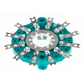 NSF MU-MA 12 Position SP12T Rotary Switch 150mA, Panel Mount, Zinc Plated Housing SP12T