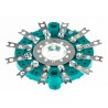 NSF MU-MA 12 Position SP12T Rotary Switch 150mA, Panel Mount, Zinc Plated Housing SP12T