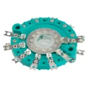 NSF Rotary Switch Wafer 32mm Diameter 6 Positions 300V AC/DC 2 Contacts 454480MK