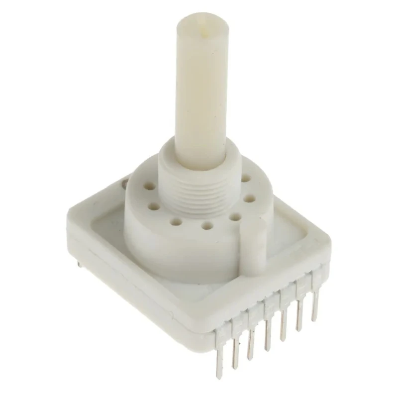 C & K 10 Position SPST Rotary Switch, 150mA, Through Hole PCB Mount Thermoplastic Housing RTAP4ES10M25NS