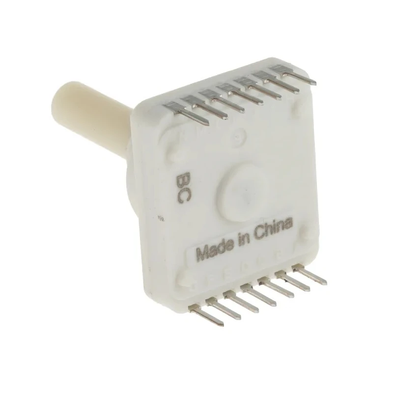 C & K 10 Position SPST Rotary Switch, 150mA, Through Hole PCB Mount Thermoplastic Housing RTAP4ES10M25NS
