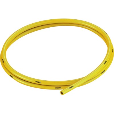 Festo Compressed Air Pipe Yellow Polyurethane 6 mm 50 m PUN-H-6X1-GE