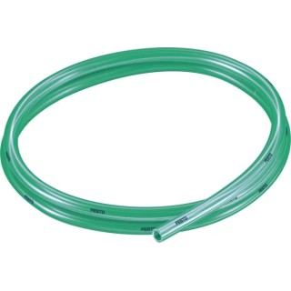 Festo Green Polyurethane Plastic Tube 8 mm Outside Diameter 5.7 mm Inside Diameter 50 m Length 10 bar PUN-H-8X1,25-TGN