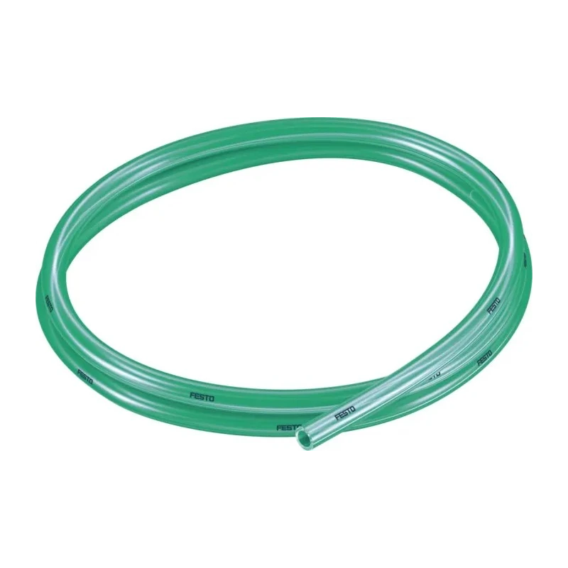 Festo Green Polyurethane Plastic Tube 8 mm Outside Diameter 5.7 mm Inside Diameter 50 m Length 10 bar PUN-H-8X1,25-TGN