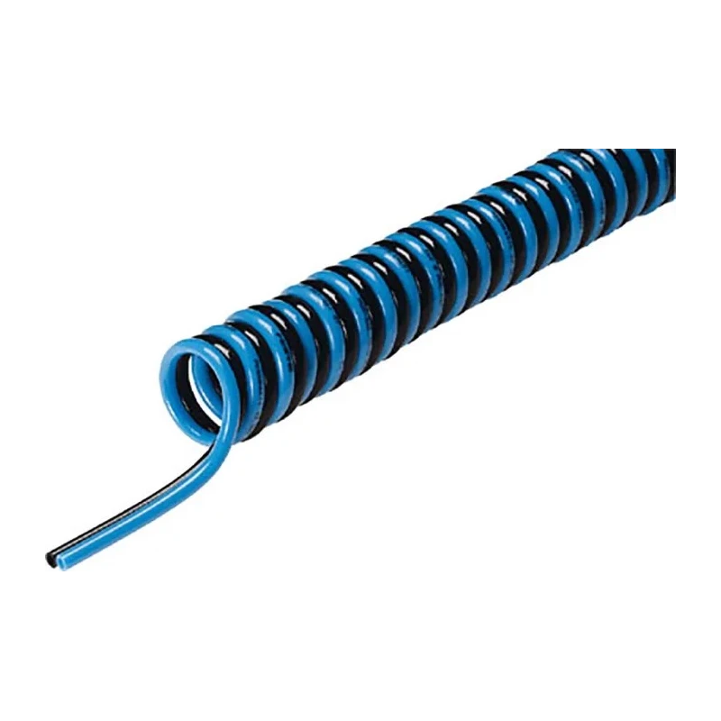 Festo Polyurethane Blue Black 6mm x 4mm Tube 1 m Recoil Hose 60°C PUN-6X1-S-1-DUO-BS