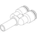 Festo Polybutylene Pneumatic Fitting Push-in 6 mm Connection QSY-6H-B