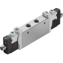 Festo Pneumatic Solenoid Valve 3/2 Way G 1/8 Port 24V DC Aluminium Alloy Body VUVG-L14-T32C-AT-G18-1R8L
