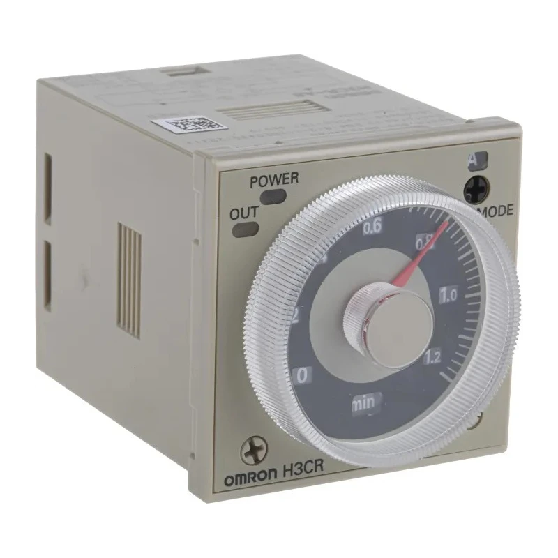 Omron Multifunction DIN Rail, Panel Mount Timer Relay 2-Contact 48 V dc, 24V/48V ac, 0.05 s to 300 h H3CR