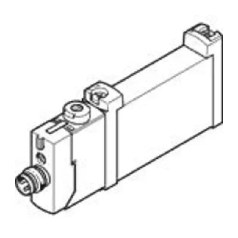 Festo Pneumatic Solenoid Valve 5/2 Valve Function Manifold Mount Aluminium Alloy Body 24V dc VUVG-B10-M52-MZT-F-1R8L