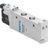 Festo 5/2 Way Monostable Solenoid Valve G 1/8 Port Size Aluminium Alloy Body 24V DC 1W VUVG-L14-M52-MT-G18-1H2L-W1