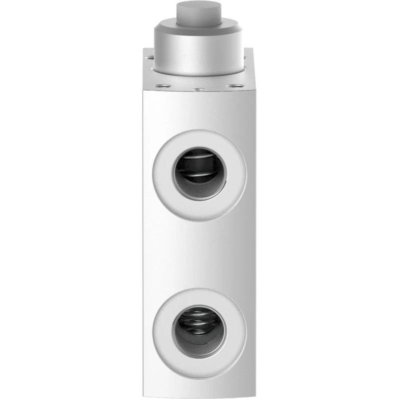 Festo Plunger Pneumatic Manual Control Valve, 10 Bar Maximum Operating Pressure, Aluminium Alloy Body, 3/2 VMEF-ST-M32-M-G18