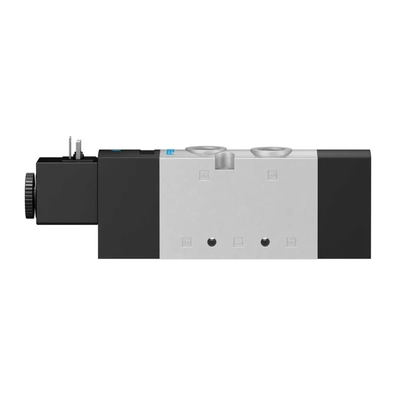 Festo Pneumatic Solenoid Valve 5/2 Function G1/4 Port Die Cast Aluminium Body 10 bar Max Pressure VUVS-LT25-M52-MD-G14-F8