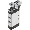 Festo Roller Lever Pneumatic Manual Control Valve VMEF Series G 1/8, 10 bar Operating Pressure VMEF-R-M52-E-G18
