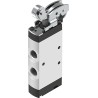 Festo Pneumatic Manual Control Valve Roller Lever 5/2 Way G 1/4 Aluminium Alloy 10 Bar 1200L/min VMEF-R-M52-E-G14