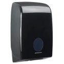 Aquarius Plastic Black Wall Folded Towel Paper Towel Dispenser 265 mm x 136 mm x 265 mm 7171