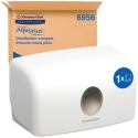 Aquarius Plastic White Wall Folded Paper Towel Dispenser 159 mm x 287 mm x 142 mm 6956