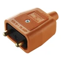 Masterplug 2 Pole Cable Main In-Line Connector Male/Female, 10A, 240V NC102O
