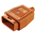 Masterplug 2 Pole Cable Main In-Line Connector Male/Female, 10A, 240V NC102O