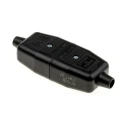 Masterplug 2 Pole Cable Main In-Line Connector Male/Female 240V 10A NC102B
