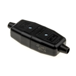 Masterplug 2 Pole Cable Main In-Line Connector Male/Female 240V 10A NC102B