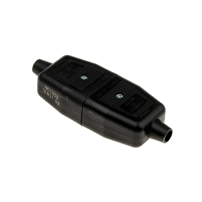 Masterplug 3 Pole Cable Main In-Line Connector Male/Female 240V 10A NC103B