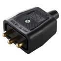 Masterplug 3 Pole Cable Main In-Line Connector Male/Female 240V 10A NC103B
