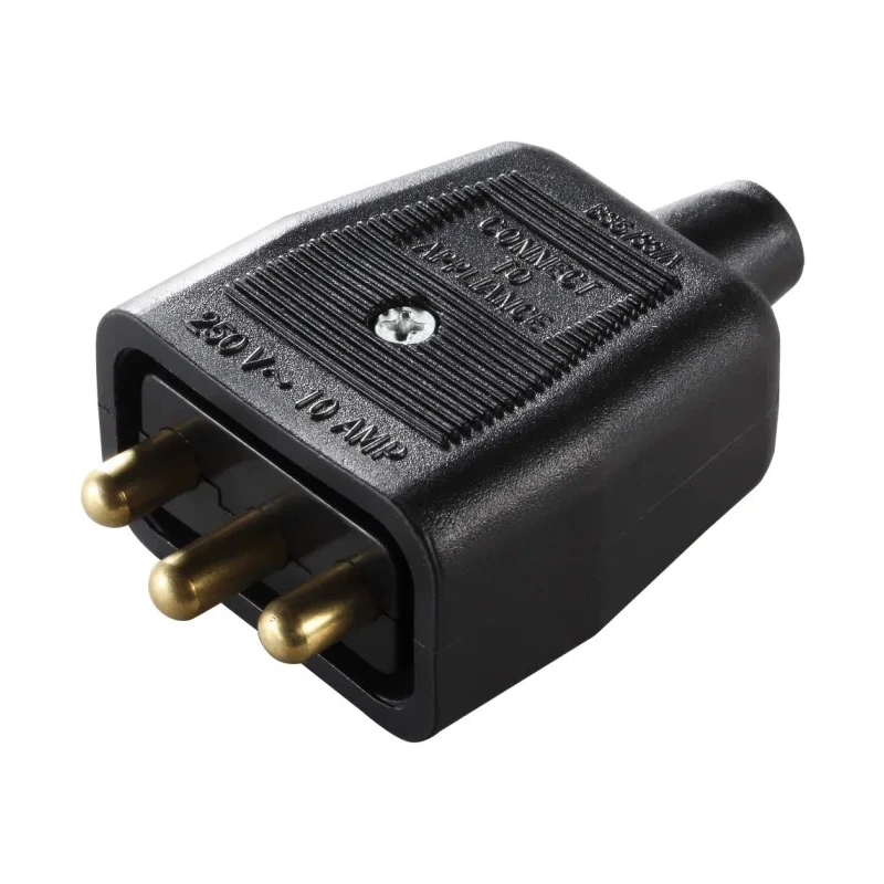 Masterplug 3 Pole Cable Main In-Line Connector Male/Female 240V 10A NC103B