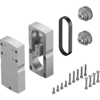 Festo Mounting Equipment IP40, Compatible with Actuators and Motors, Maximum Speed 5000r/min, Torque EAMM-U-86-D40-87A-102