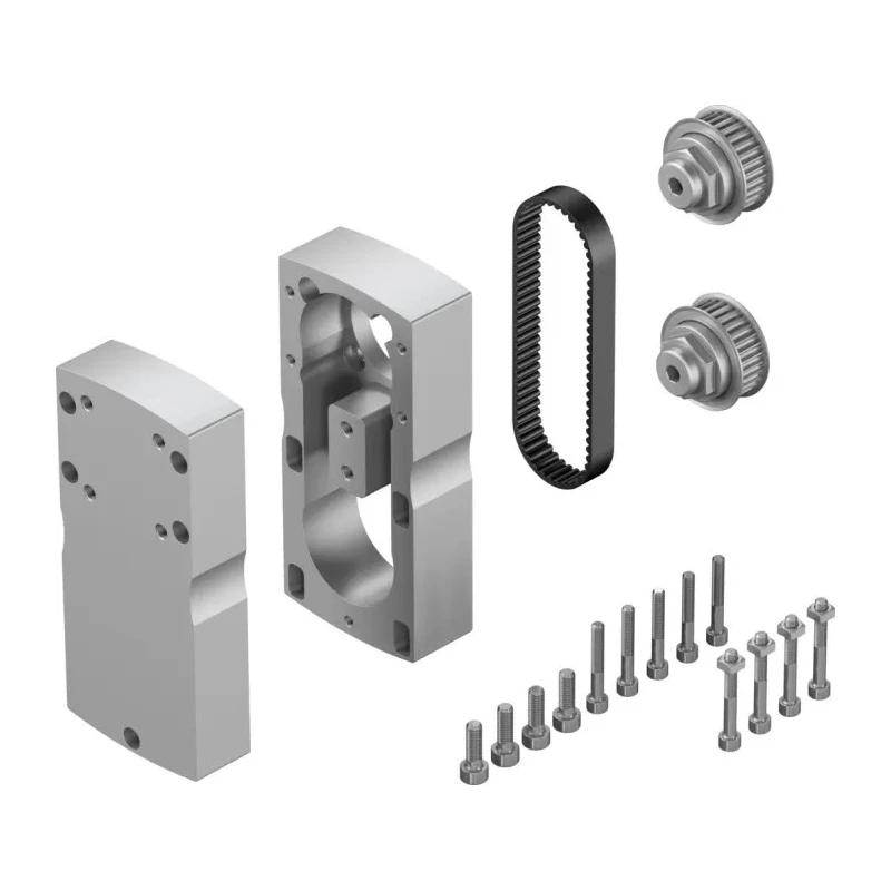 Festo Mounting Equipment for Electric Linear Actuators IP40, Compatible Size 86, 9.5 Nm Transfer EAMM-U-86-D50-87A-102