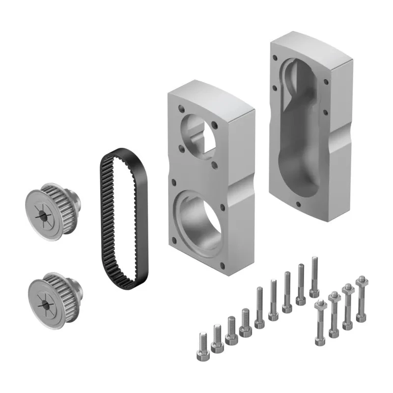Festo Mounting Equipment for Electric Linear Actuators IP40, Compatible Size 86, 9.5 Nm Transfer EAMM-U-86-D50-87A-102