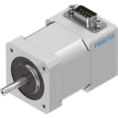 Festo EMMS-ST Series Hybrid Stepper Motor 48V, 0.5Nm Holding Torque, 1.8° Step Angle, 5mm Shaft Diameter EMMS-ST-42-S-S-G2