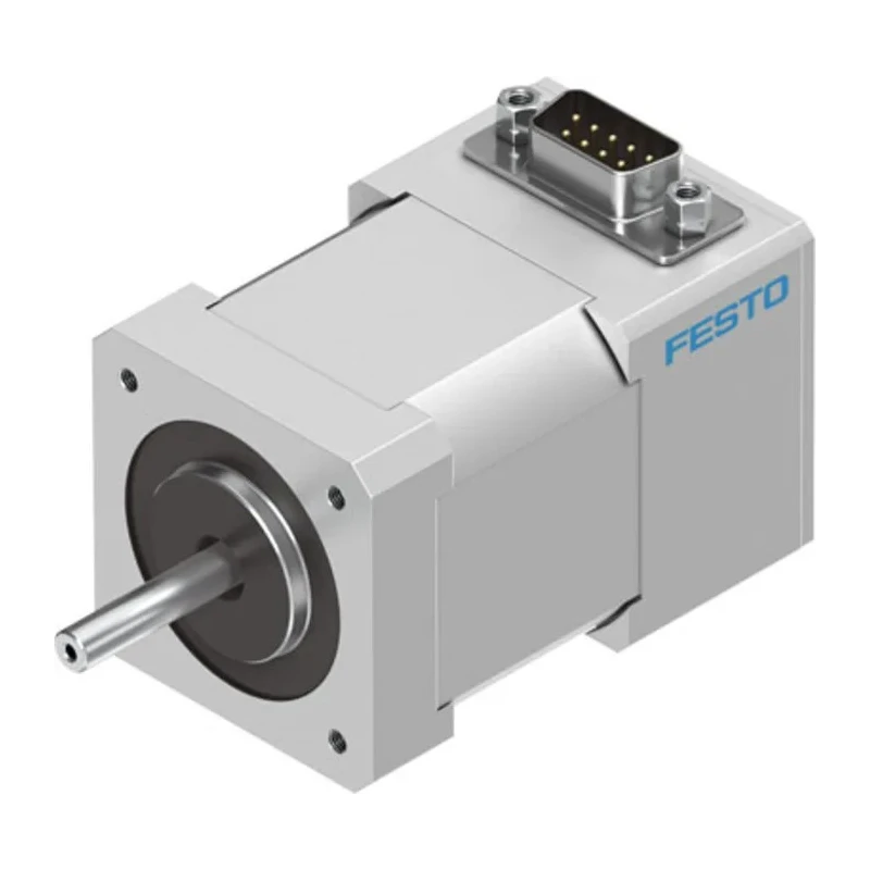 Festo EMMS-ST Series Hybrid Stepper Motor 48V, 0.5Nm Holding Torque, 1.8° Step Angle, 5mm Shaft Diameter EMMS-ST-42-S-S-G2