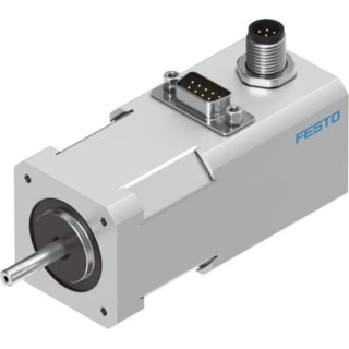 Festo Hybrid Stepper Motor 48V DC, 0.5Nm Torque, 1.8° Step Angle, 5 mm Shaft Diameter EMMS-ST-42-S-SE-G2