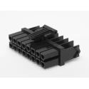 Molex Mini-Fit Female Connector Housing 16 Way, 2 Row Straight, 4.2 mm Pitch, Nylon Housing 172708-0016