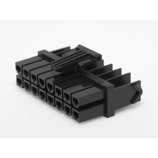 Molex Mini-Fit Female Connector Housing 16 Way, 2 Row Straight, 4.2 mm Pitch, Nylon Housing 172708-0016