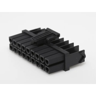Molex Mini-Fit Female Connector Housing 18 Way 2 Row Straight 4.2 mm Pitch 172708-0018